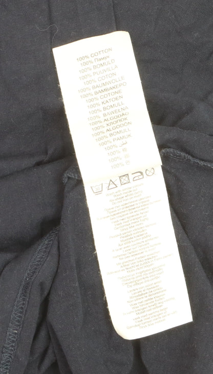 Ben Sherman Men's Blue V-Neck Cotton T-Shirt Size L
