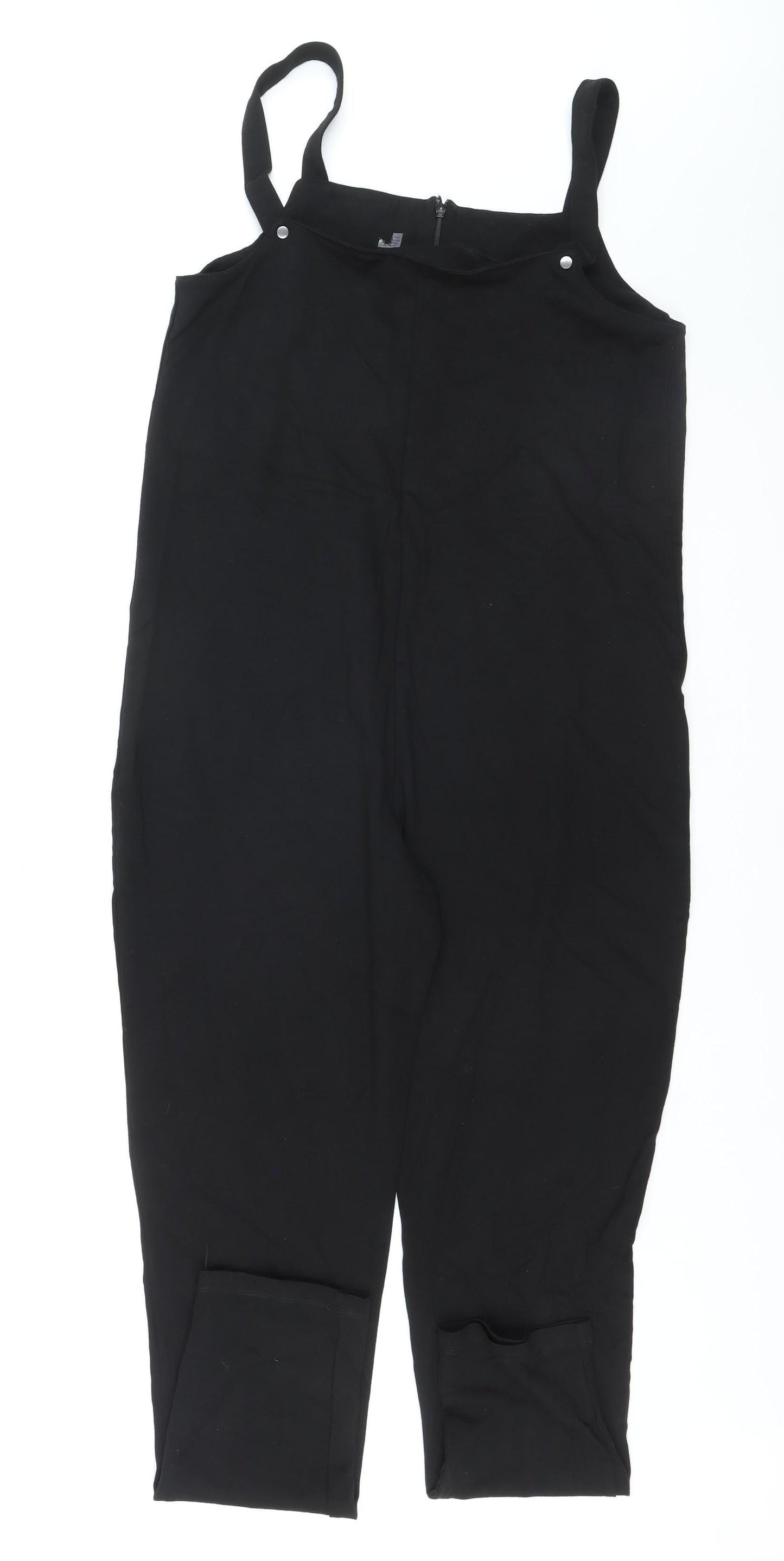 Seraphine Womens Black Jersey Maternity Jumpsuit Size 12 Sleeveless