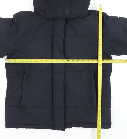 Roxy Men's Black Waterproof Hooded Puffer Jacket M