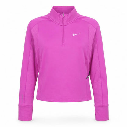Nike Pro Pink Therma-Fit Teens Size 12 1/2 Zip Active Jacket