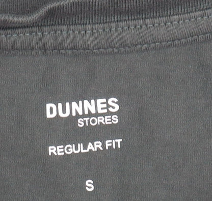 Dunnes Stores Men’s Green Regular Fit Henley Long Sleeve Shirt Size S