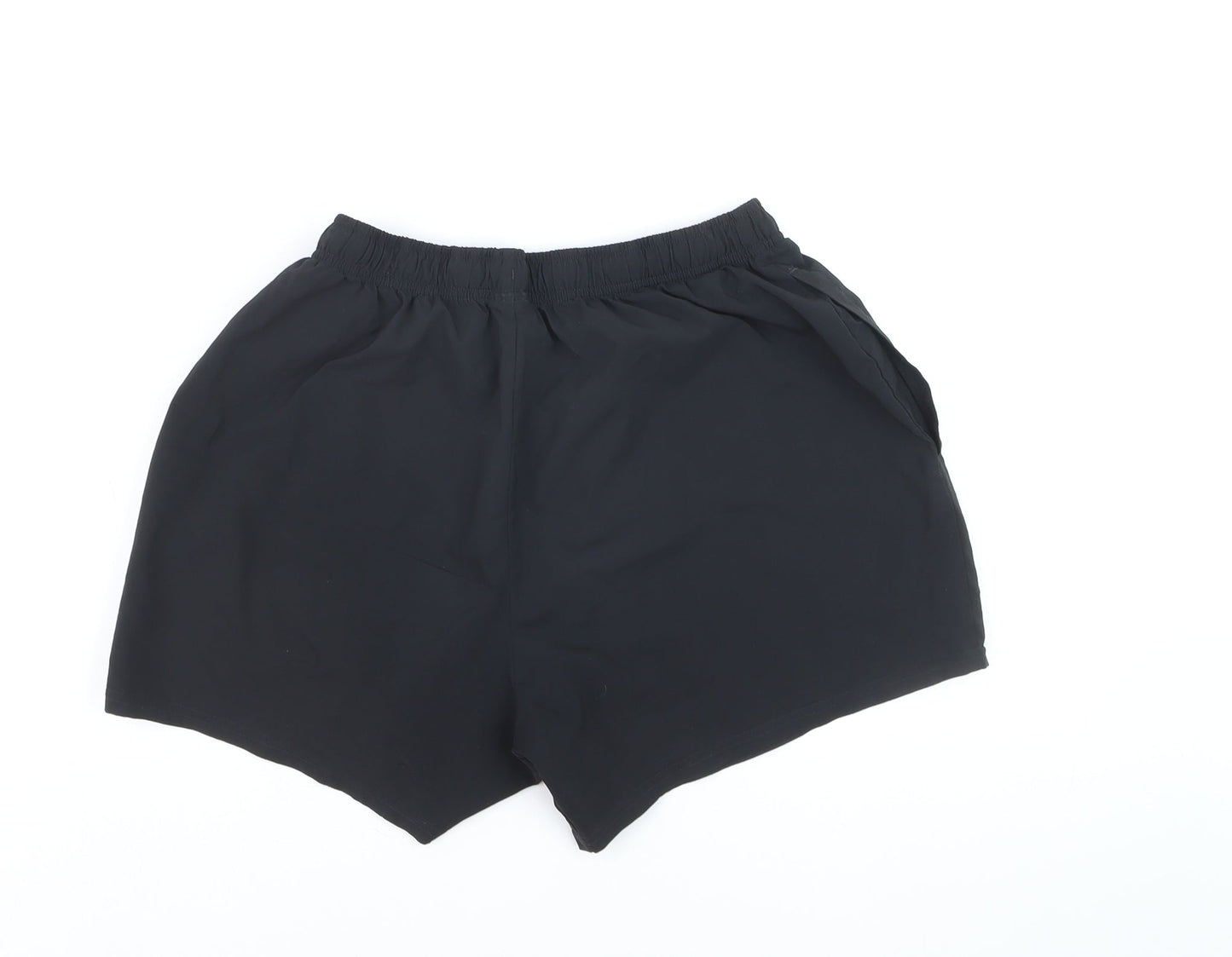 Gymshark Men's Black Biker Sports Shorts Size M Quick Dry Stretch