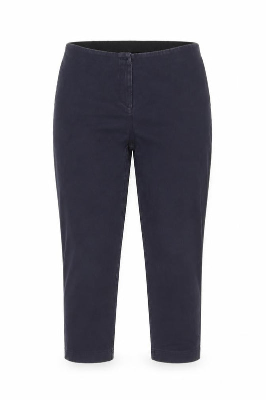 Marc Cain Women's Blue Cotton Chino Trousers Size 12