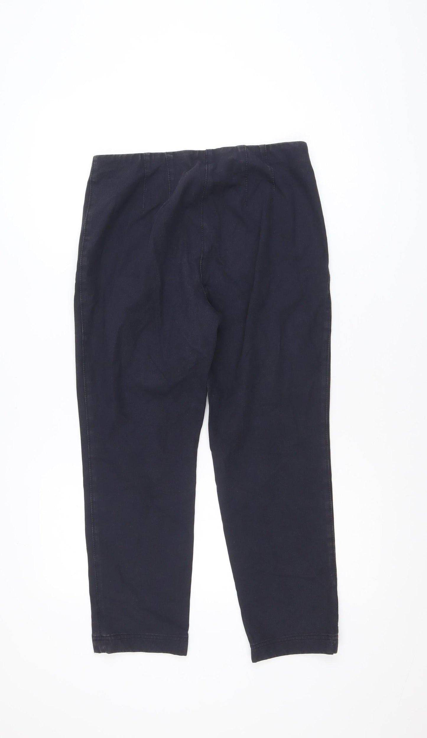 Marc Cain Women's Blue Cotton Chino Trousers Size 12