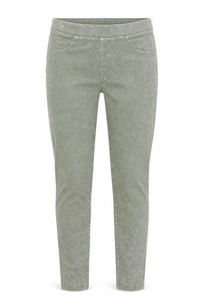 H&M Girls Green Skinny Jeans Size 11-12 Years Stretch Denim Casual