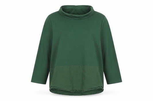 Gallery Women’s Green Cowl Neck Pullover Jumper Size 14