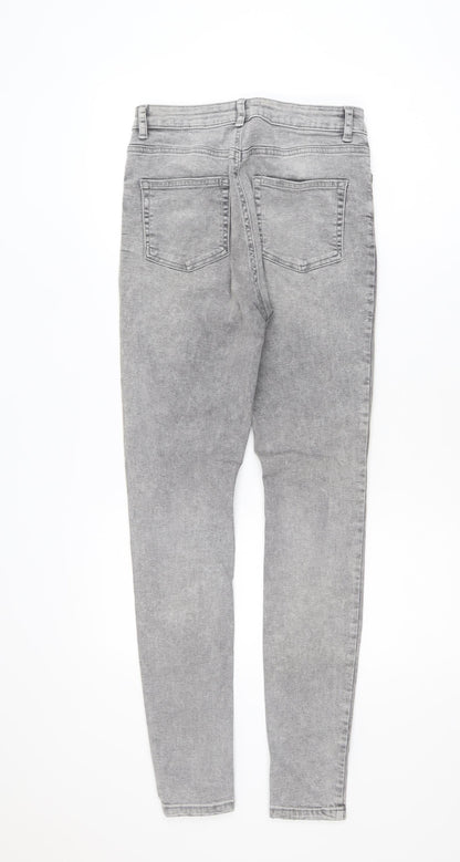 Denim Co Womens Grey Skinny Stretch Jeans Size 10
