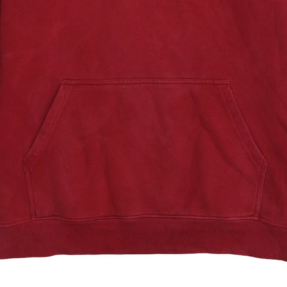 Lee Men's Red Pullover Hoodie M Regular Fit Fleece Sweatshirt