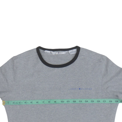 Tommy Hilfiger Womens Grey Crew Neck Long Sleeve Pullover Sweatshirt M
