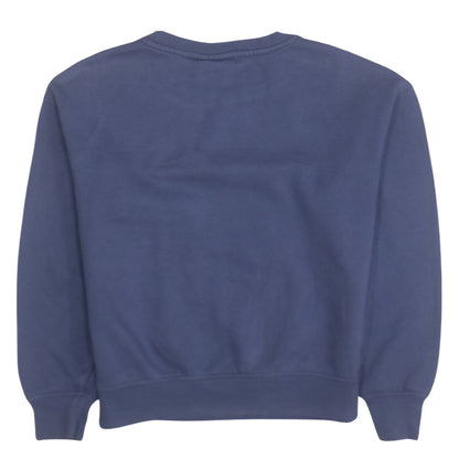 Disney Primark Cares Women Blue 2XS Pullover Sweatshirt Stitch Angel Design