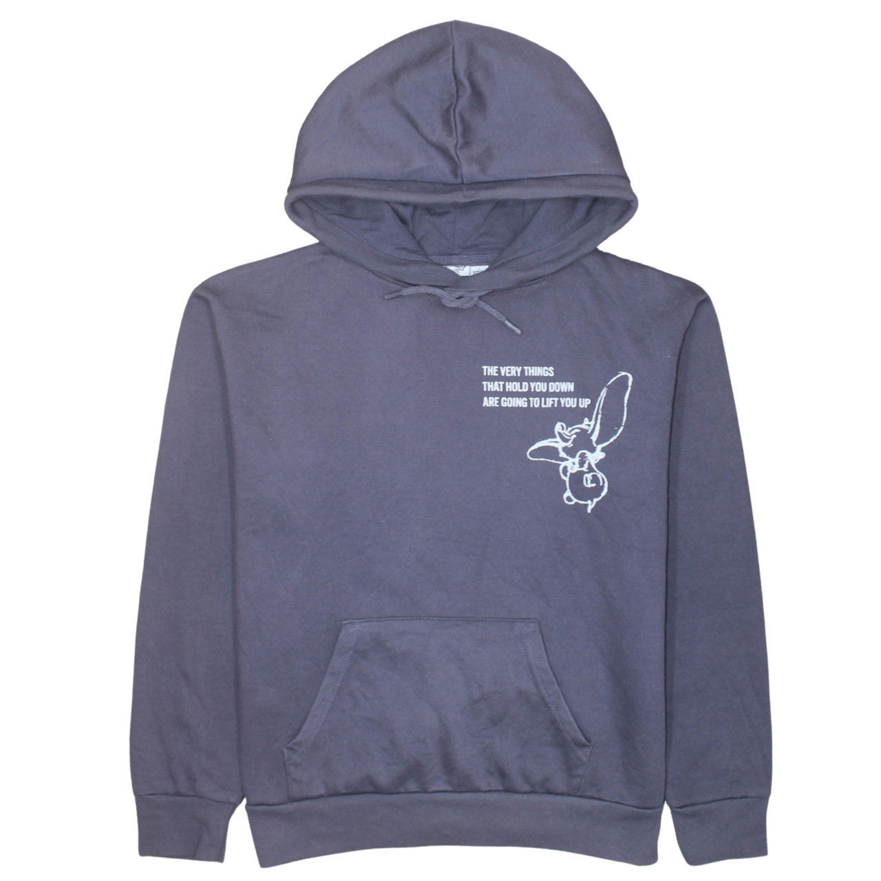 Womens UK Size S Disney Grey Pullover Hoodie
