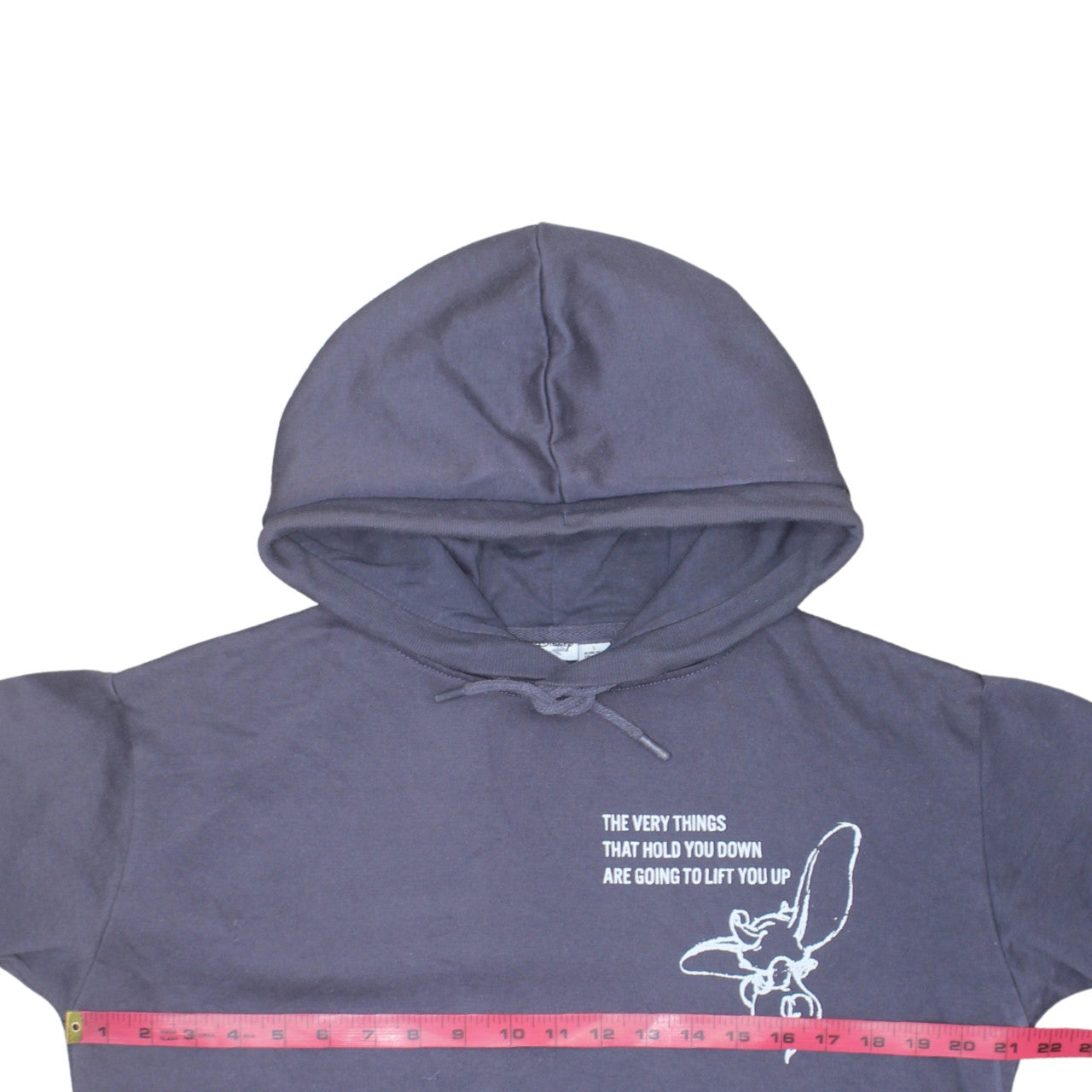 Womens UK Size S Disney Grey Pullover Hoodie
