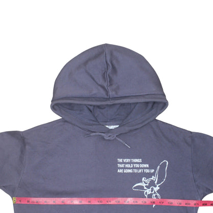 Womens UK Size S Disney Grey Pullover Hoodie