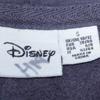 Womens UK Size S Disney Grey Pullover Hoodie