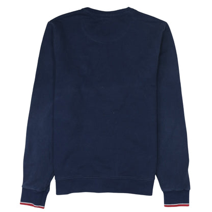 FILA Men's Blue Logo Crew Neck Sweatshirt Size M