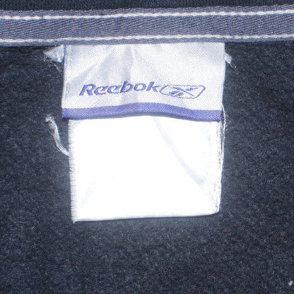 Reebok Men's Blue Full Zip Fleece Sweatshirt L Sportswear