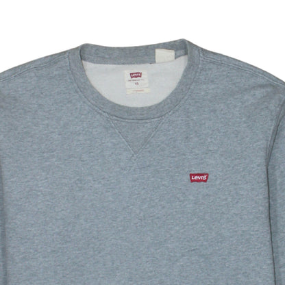 Levi's Men's Grey XS Crew Neck Pullover Sweatshirt