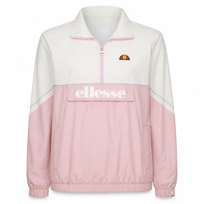 Ellesse Women's Pink Windbreaker Jacket Size 14 Lightweight Logo