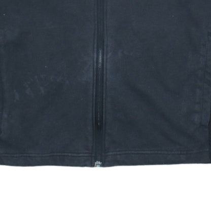 Adidas Men's Black Full Zip Hoodie S Sports Fleece Jacket