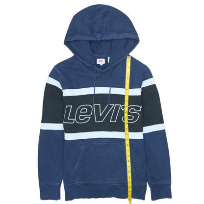 Levi's Men's Blue Pullover Logo Hoodie Size S