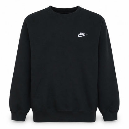 Nike Men's Black Small Crew Neck Pullover Sweatshirt
