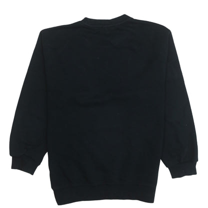 Nike Men's Black Small Crew Neck Pullover Sweatshirt