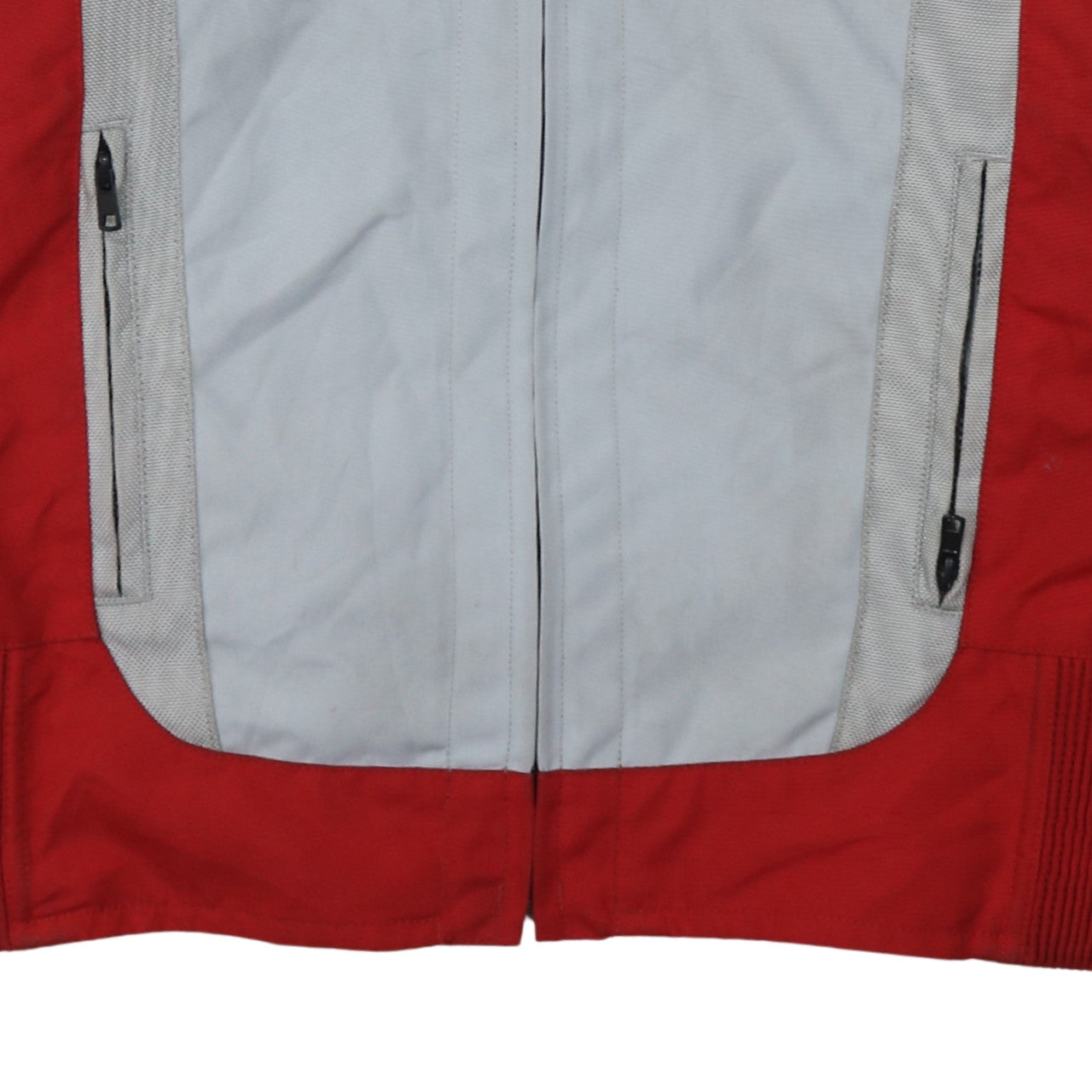 Hein Gericke Men's Red Grey XL Motorcycle Jacket Racing Style