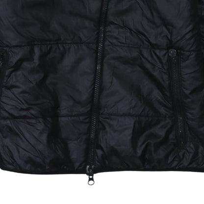 Puma Women's Black Hooded Puffer Jacket Size 12