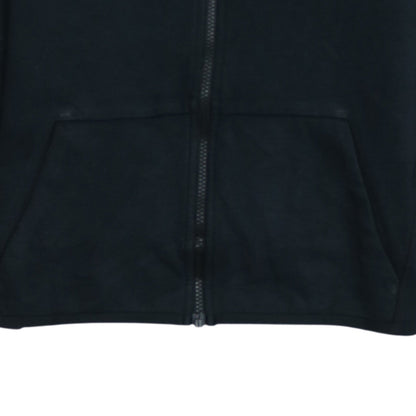 Nike Boys Black Full Zip Hoodie L 147-158cm Cotton Blend