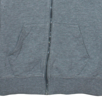 Jordan Boys Grey Full Zip Hoodie 12-13 Years Logo Hooded Sweatshirt