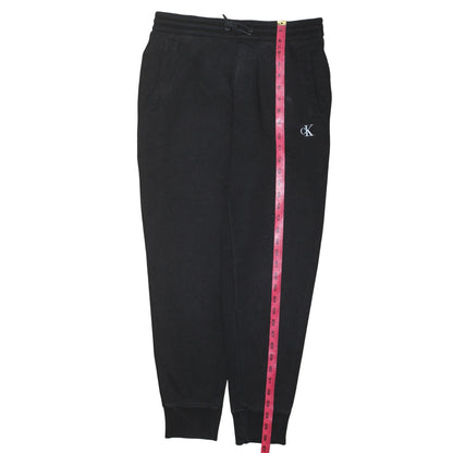 Calvin Klein Men's Black Small Regular Fit Fleece Joggers