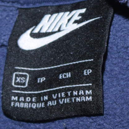 Nike Men's Blue XS Crew Neck Pullover Sweatshirt Logo Sportswear