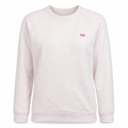 Levi's Women's Pink Crew Neck Pullover Sweatshirt Small