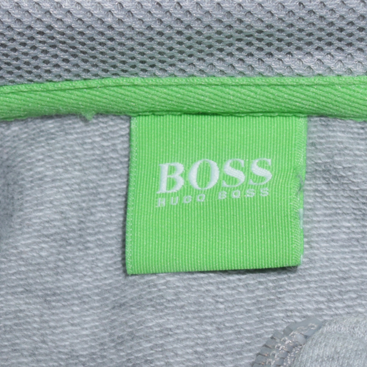Hugo Boss Men's Grey Full Zip Sweatshirt Size 2XL