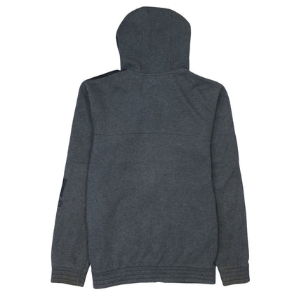 adidas Men's Grey Full Zip Hoodie Small Sportswear Jacket