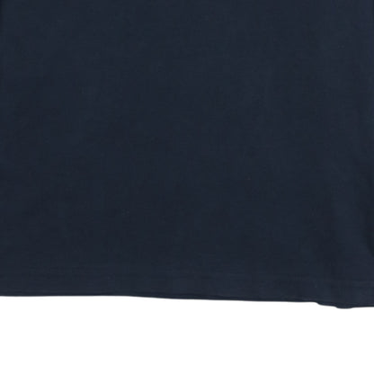 Armani Jeans Men's Blue Long Sleeve Cotton Polo Shirt L
