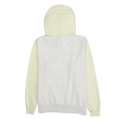 Nike Men's Beige Pullover Hoodie Small Logo Fleece Regular Fit