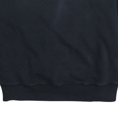 Diesel Mens Black Embroidered Logo Crew Neck Sweatshirt L