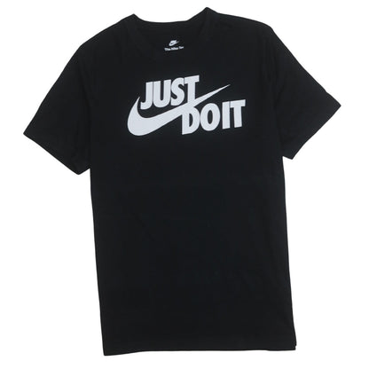 Nike Men's Black Just Do It Graphic Cotton T-Shirt Size L