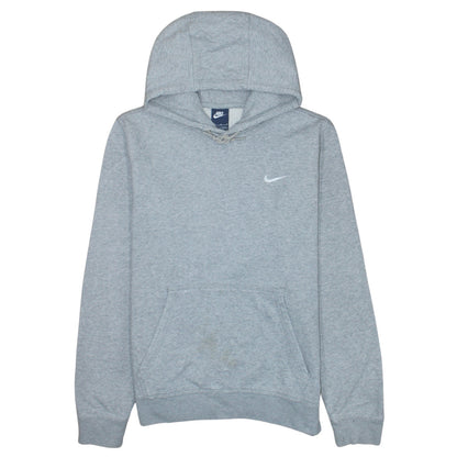 Nike Men's Grey Pullover Hoodie M Regular Fit Sportswear