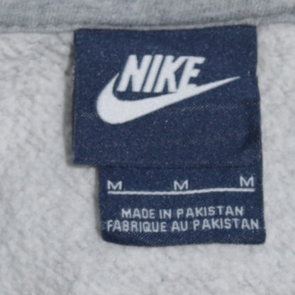Nike Men's Grey Pullover Hoodie M Regular Fit Sportswear