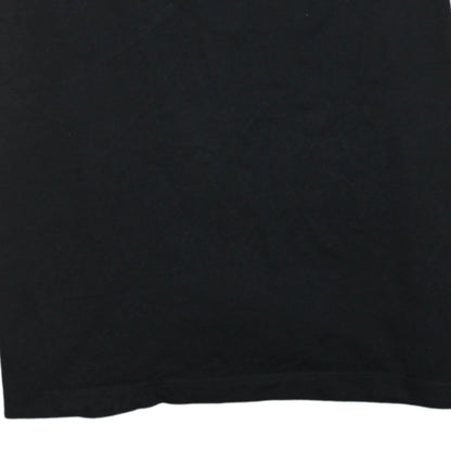 Adidas Women’s Black 3-Stripes Ringer T-Shirt Size 14