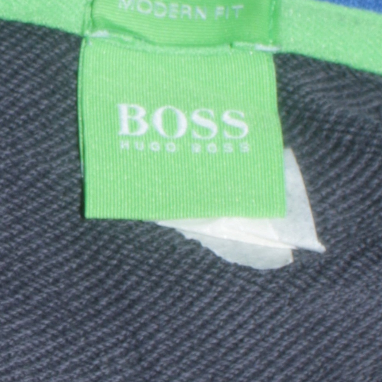 Hugo Boss Men’s Blue 2XL Full Zip Hooded Sweatshirt