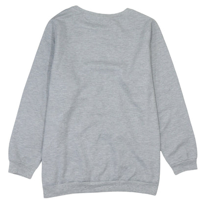 Disney Unisex Grey Mickey Mouse Pullover Sweatshirt S