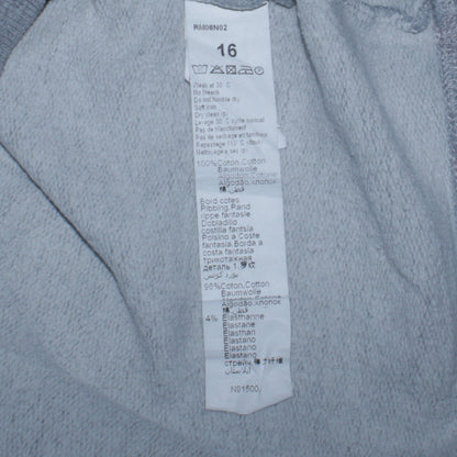 Levi's Women's Grey Logo Crew Neck Pullover Sweatshirt Size 16