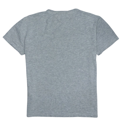Tommy Jeans Men's Grey Regular Fit Graphic Logo T-Shirt Size M