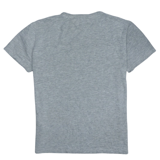 Tommy Jeans Men's Grey Regular Fit Graphic Logo T-Shirt Size M