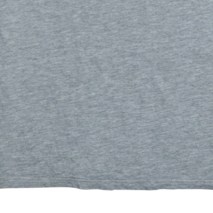 Tommy Jeans Men's Grey Regular Fit Graphic Logo T-Shirt Size M