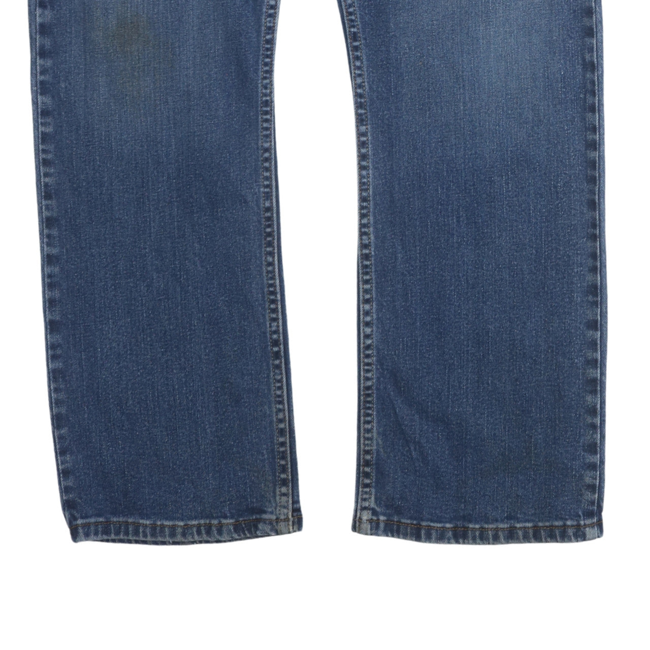 Wrangler Men's Blue 36x29 Straight Fit Denim Jeans