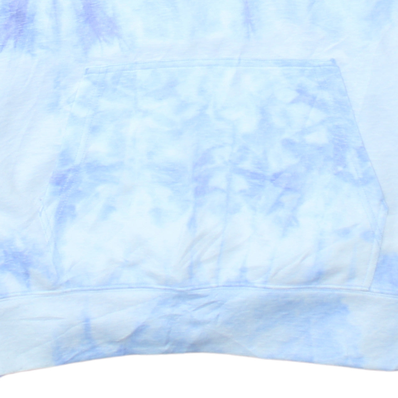 Nike Men's Blue Tie-Dye Dri-FIT Pullover Hoodie Size M